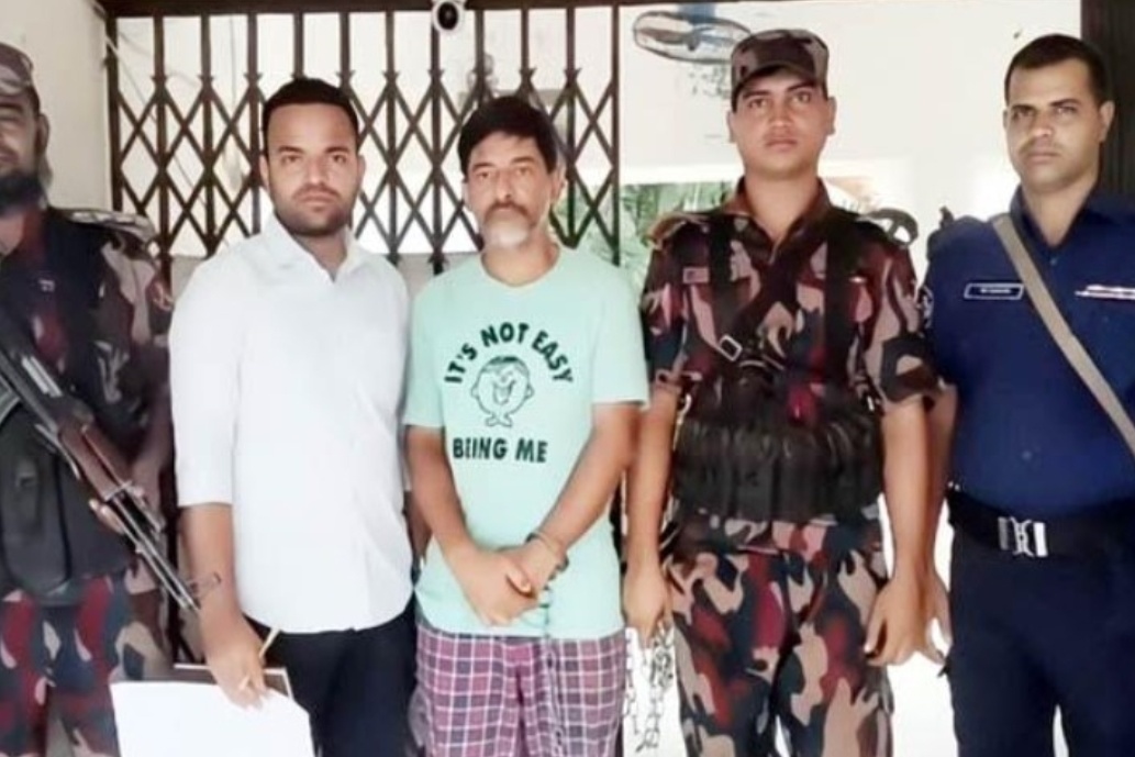 কালিগঞ্জ সীমান্তে ভারতীয় নাগরিক আটক