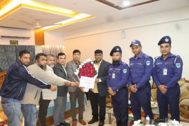 সাতক্ষীরার নবাগত পুলিশ সুপার আরেফিন জুয়েলের যোগদান