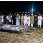 নরসিংদীতে ভূমিকম্পে  দেয়াল ধসে নিহত বাবা-ছেলের জানাজা সম্পন্ন ।