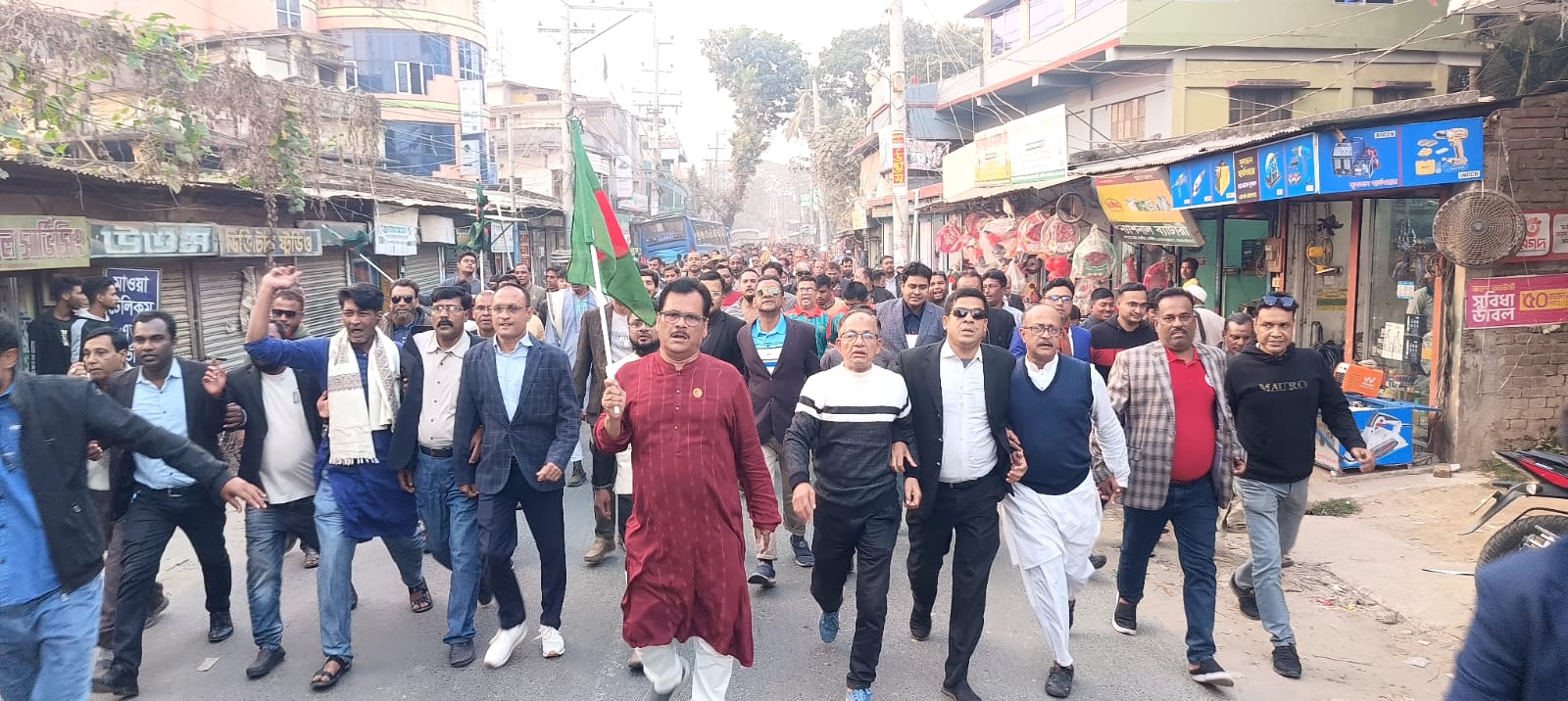 কলারোয়ায় বিএনপির বর্ণাঢ্য বিজয় র‍্যালি অনুষ্ঠিত