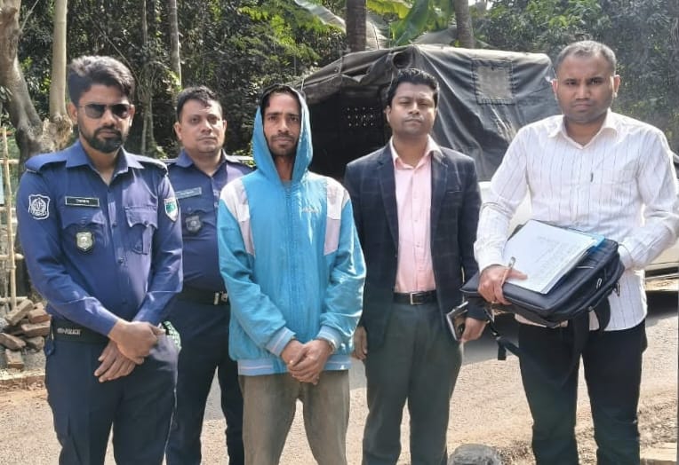 কালিগঞ্জে গাঁজা সেবনের দায়ে যুবকের ৭ দিনের কারাদণ্ড