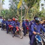 কলারোয়ায় নির্বাচন উপলক্ষ্যে যৌথ বাহিনীর মহড়া