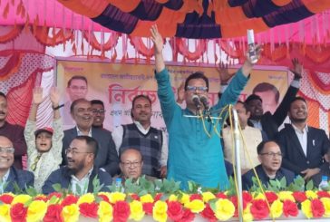 সুন্দর আগামীর জন্য ধানের শীষে ভোট দিন---লাঙ্গলঝাড়ায় বিএনপি প্রার্থী হাবিবুল ইসলাম