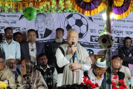 কালিগঞ্জে স্বতন্ত্র প্রার্থী ডাঃ শহিদুল আলমের নির্বাচনী জনসভা