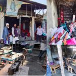 কালিগঞ্জের নাজিমগঞ্জ বাজারে ভয়াবহ অগ্নিকাণ্ড,৪ দোকান পুড়ে ছাই