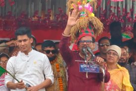 ধানের শীষে ভোট দিয়ে তালা-কলারোয়াকে নতুন করে গড়তে দিন ----------কলারোয়ায় শেষ নির্বাচনি জনসভায় সাবেক এমপি হাবিব