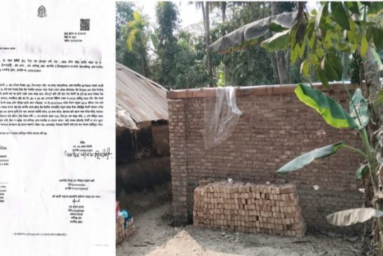 কালিগঞ্জে জমি দখল নিয়ে উত্তেজনা: আদালতে মামলা সত্ত্বেও নির্মাণকাজ চলমানের অভিযোগ