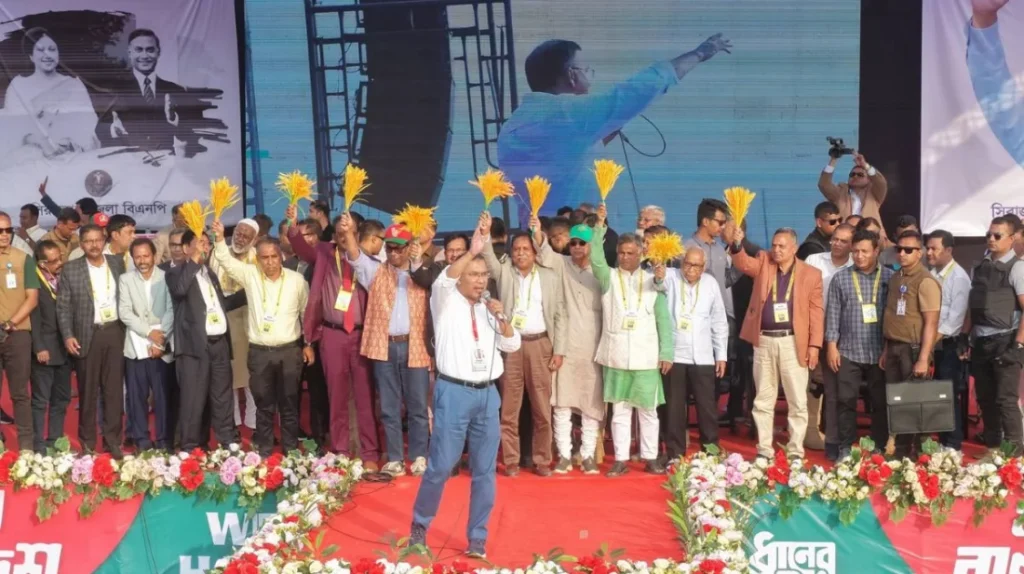 সিরাজগঞ্জে সমাবেশে তারেক রহমান