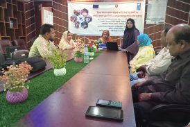 কালিগঞ্জে গ্রাম আদালতের ত্রৈমাসিক সভা অনুষ্ঠিত