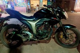 কালিগঞ্জে পরিত্যক্ত অবস্থায় মোটরসাইকেল উদ্ধার,থানায় হস্তান্তর