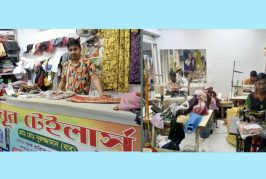 কলারোয়ায় ঈদকে সামনে রেখে ব্যস্ত সময় পার করছে দর্জি কারিগররা