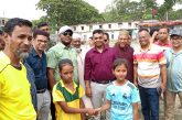 কলারোয়ায় প্রাথমিক বিদ্যালয় গোল্ডকাপ ফুটবল টুর্নামেন্টের উদ্বোধন