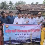 কলারোয়ায় পানি সরবরাহ ব্যবস্থা নির্মাণ কাজের উদ্বোধন