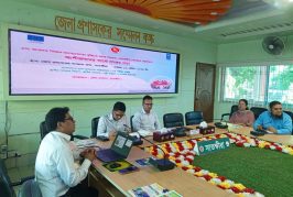 সাতক্ষীরায় গ্রাম আদালতের জনসচেতনতা বৃদ্ধিতে সমন্বয় সভা অনুষ্ঠিত