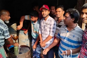 কালিগঞ্জে পুলিন বাবুর হাটখোলায় ও শান্তিপূর্ণ পরিবেশে তেল বিক্রির কার্যক্রম সম্পন্ন