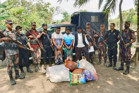 কালিগঞ্জে ১৬৪৯ বোতল ফেনসিডিলসহ আটক ২