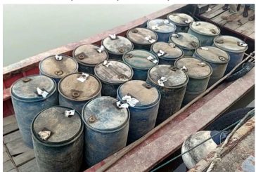 কোস্টগার্ডের অভিযানে এ পর্যন্ত ৭১ হাজার ২১৩ লিটার জ্বালানি তেল জব্দ