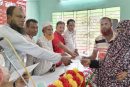 কলারোয়া সড়ক পরিবহন শ্রমিক ইউনিয়নের পক্ষ থেকে মরণোত্তর ভাতা প্রদান
