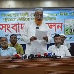 বাগেরহাটের খানজাহান আলীর দিঘিতে কুমির ফেরতের দাবিতে সংবাদ সম্মেলন
