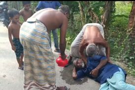 প্রতাপনগরে জমি দখল ও বৃদ্ধকে মারধরের অভিযোগ,থানায় অভিযোগ দায়ের