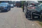 স্বামীর মরদেহ নিয়ে বাড়ি ফেরার পথে বাস-অ্যাম্বুলেন্স সংঘর্ষে স্ত্রীসহ নিহত ২