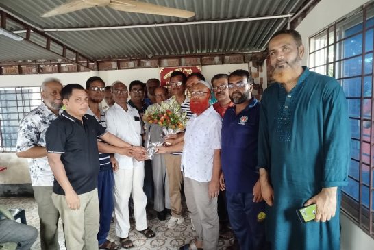 কলারোয়া ফ্রেন্ডস স্পোর্টিং ক্লাবে সৌজন্য মতবিনিময় সভা..যুব ও তরুণদের ক্রীড়ামুখী করতে হবে--সাতক্ষীরা জেলা পরিষদ প্রশাসক হাবিব