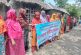 কয়রায় দুই শিক্ষকের অপসারণের দাবিতে মানববন্ধন