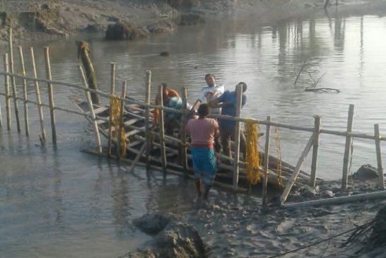 আশাশুনি'র কুড়িকাহুনিয়া-শ্রীপুরে ভিটেমাটি ফেরাতে নদী খনন ও টেকসই বেড়িবাঁধ নির্মাণ উপকূলবাসীর দাবি