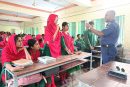দেবহাটায় শিক্ষার্থীদের সাথে ওসি শাহীন’র মতবিনিময়