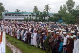 আশাশুনিতে সাবেক ইউপি চেয়ারম্যান মাওঃ আব্দুল মান্নানের জানাজা সম্পন্ন