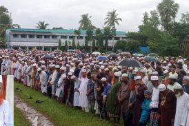 আশাশুনিতে সাবেক ইউপি চেয়ারম্যান মাওঃ আব্দুল মান্নানের জানাজা সম্পন্ন