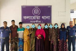 কলারোয়ায় নবাগত ওসি যোগদানের তৃতীয় দিনেই বিশেষ অভিযান, গ্রেপ্তার ৭