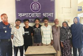কলারোয়া থানা পুলিশের বিশেষ অভিযান: বিভিন্ন মামলায় ৬ আসামী গ্রেফতার