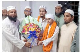 ৭৩ দিনেই কোরআনের হাফেজ ১৩ বছরের মুসাইব
