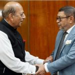 স্বাস্থ্যমন্ত্রীর সঙ্গে ভারতীয় হাইকমিশনারের সাক্ষাৎ