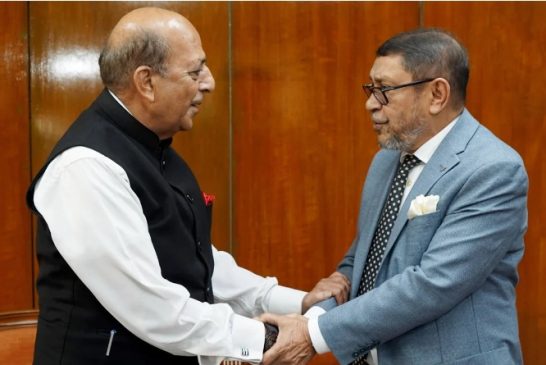 স্বাস্থ্যমন্ত্রীর সঙ্গে ভারতীয় হাইকমিশনারের সাক্ষাৎ