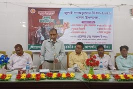 আশাশুনি সরকারি কলেজে জুলাই গণঅভ্যুত্থান দিবস পালিত