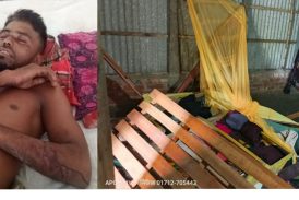 আশাশুনিতে গভীর রাতে বসতঘরে হামলা-ভাঙচুরের অভিযোগ: নারীসহ আহত-৪