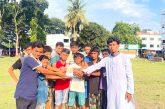 কলারোয়ায় নাঈম’স একাডেমির আয়োজনে ফুটবল ম্যাচ অনুষ্ঠিত