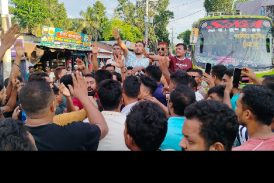 সাতক্ষীরা জেলা যুবদলের কমিটি ঘোষণায় কলারোয়ায় সড়ক অবরোধ ও বিক্ষোভ মিছিল