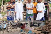আশাশুনির বড়দলে আকস্মিক ঘূর্ণিঝড়ে ৫টি কাঁচা ঘর লন্ডভন্ড