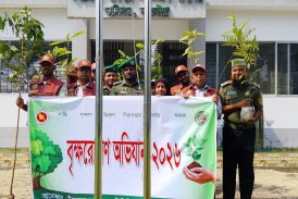 কালিগঞ্জে আনসার ও ভিডিপির উদ্যোগে বৃক্ষরোপণ অভিযান