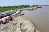 আশাশুনির প্রতাপনগরে ভাঙ্গন কবলিত ওয়াবদা বেড়িবাঁধ শঙ্কামুক্ত,কাজ শেষ হতে লাগবে সাত দিন