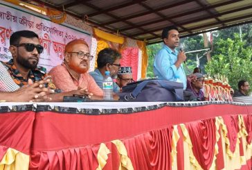 কলারোয়ায় ৫৩তম গ্রীষ্মকালীন জাতীয় ক্রীড়া প্রতিযোগিতার পুরস্কার বিতরণ ও সমাপনী