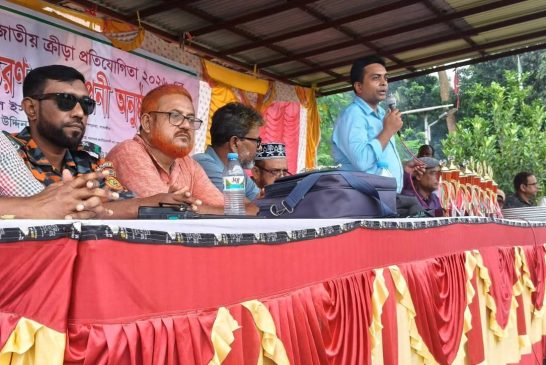 কলারোয়ায় ৫৩তম গ্রীষ্মকালীন জাতীয় ক্রীড়া প্রতিযোগিতার পুরস্কার বিতরণ ও সমাপনী