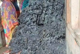 কালিগঞ্জে বাড়ির বারান্দায় রাখা মাছ ধরার জালে আগুন ৫ লাখ টাকার ক্ষতির দাবি