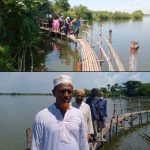 আম্ফানে ধ্বংস আশাশুনির প্রতাপনগরের গড়াইমহল খাল-সড়ক, ৭ বছরেও হয়নি নির্মাণ