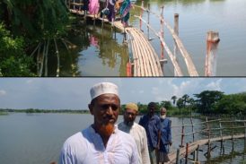 আম্ফানে ধ্বংস আশাশুনির প্রতাপনগরের গড়াইমহল খাল-সড়ক, ৭ বছরেও হয়নি নির্মাণ