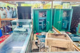 কালিগঞ্জে স্বর্ণের দোকানে লকার ভেঙে সোনা-রুপা ও নগদ টাকা চুরি