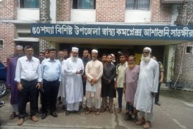 ১০১ শয্যায় উন্নীত হচ্ছে আশাশুনি হাসপাতাল; নতুন ভবনের সয়েল টেস্ট উদ্বোধন